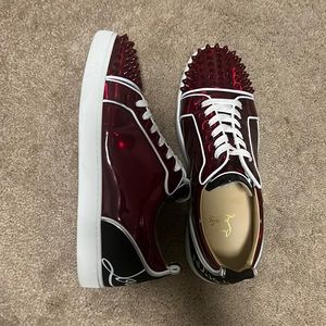 Size 42 red bottom Christian Louboutin, men’s red